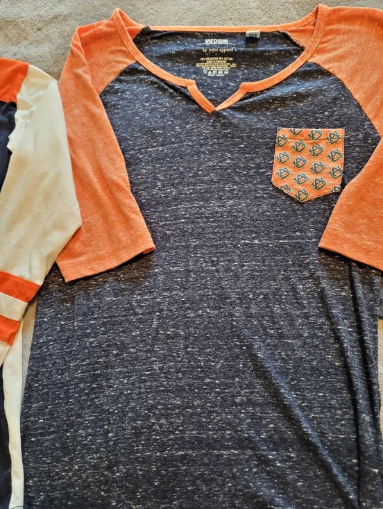 3 Ladies Auburn War Eagle Tees Various Brands Size S/M EUC College Sports Comfy - Picture 9 of 11